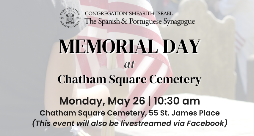 Memorial Day at Chatham Square Cemetery